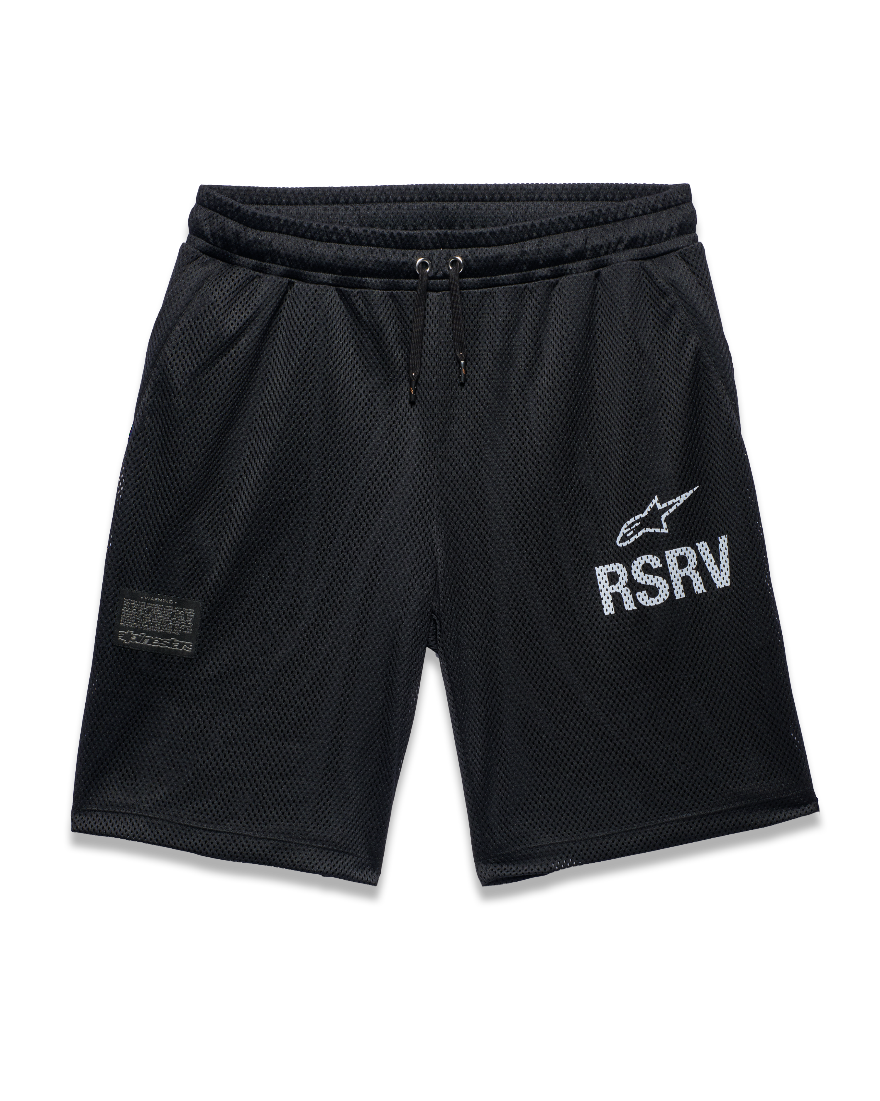 Label Mesh Shorts
