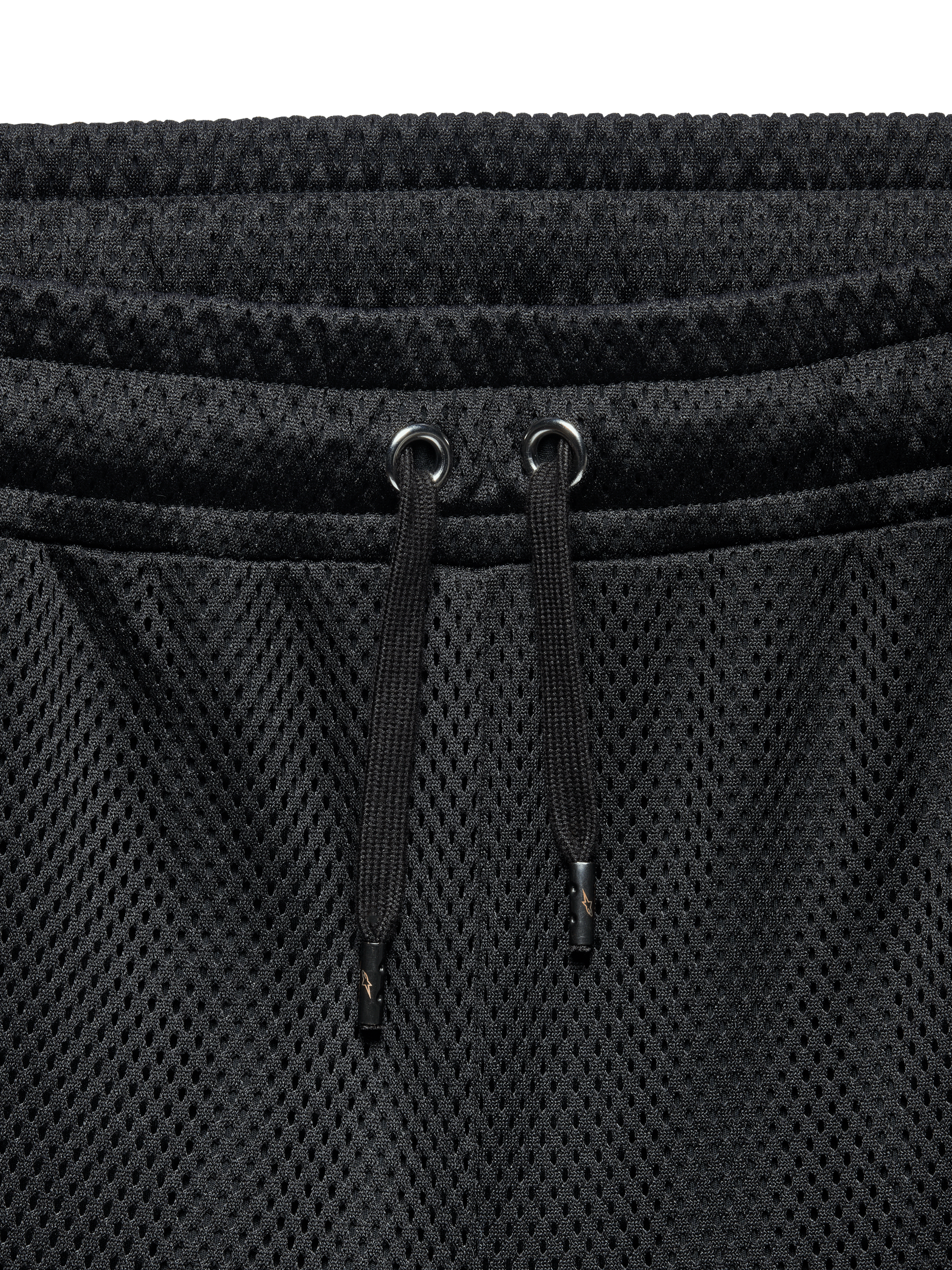 Label Mesh Shorts