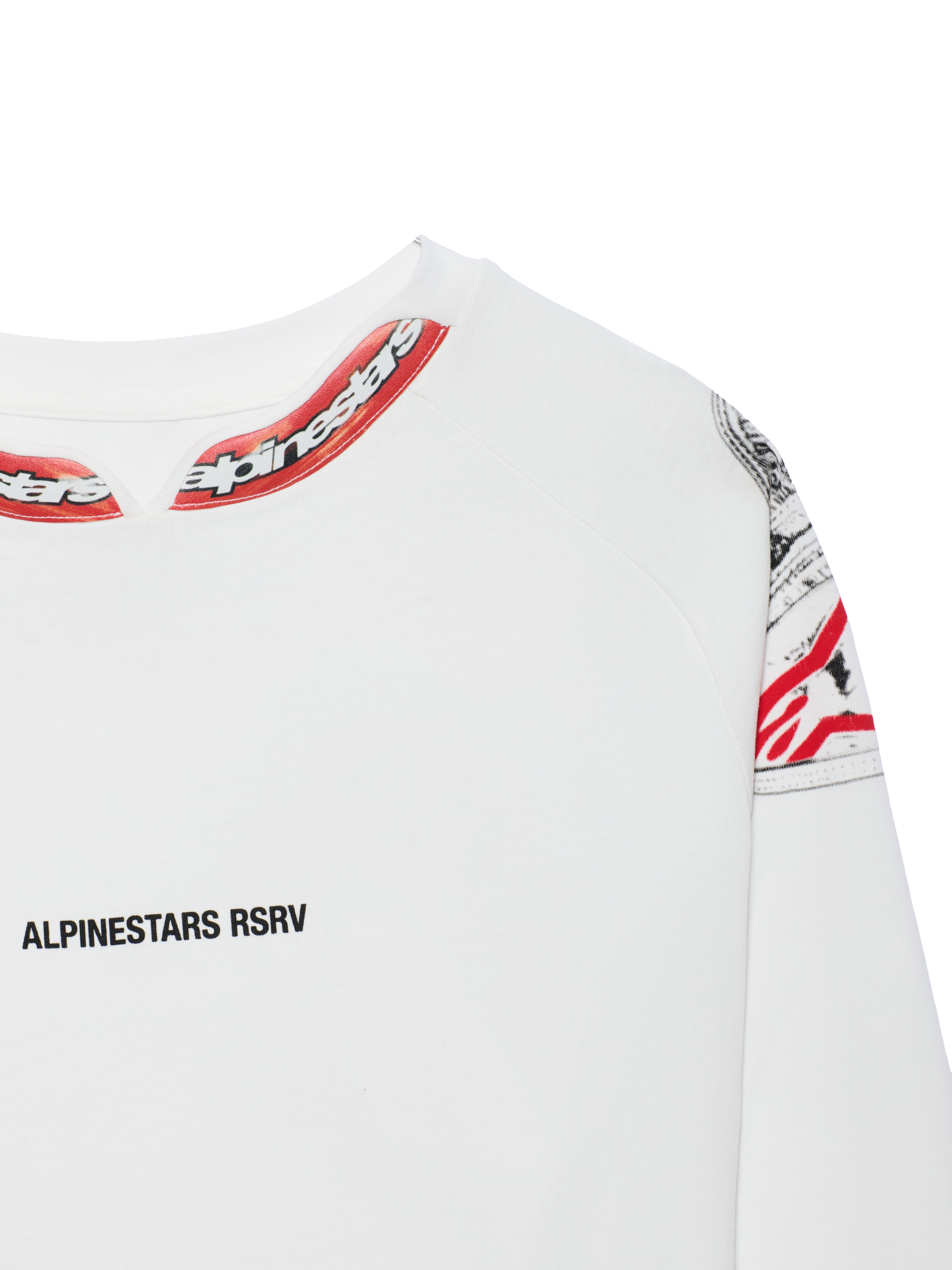 Split Collar LS Tee