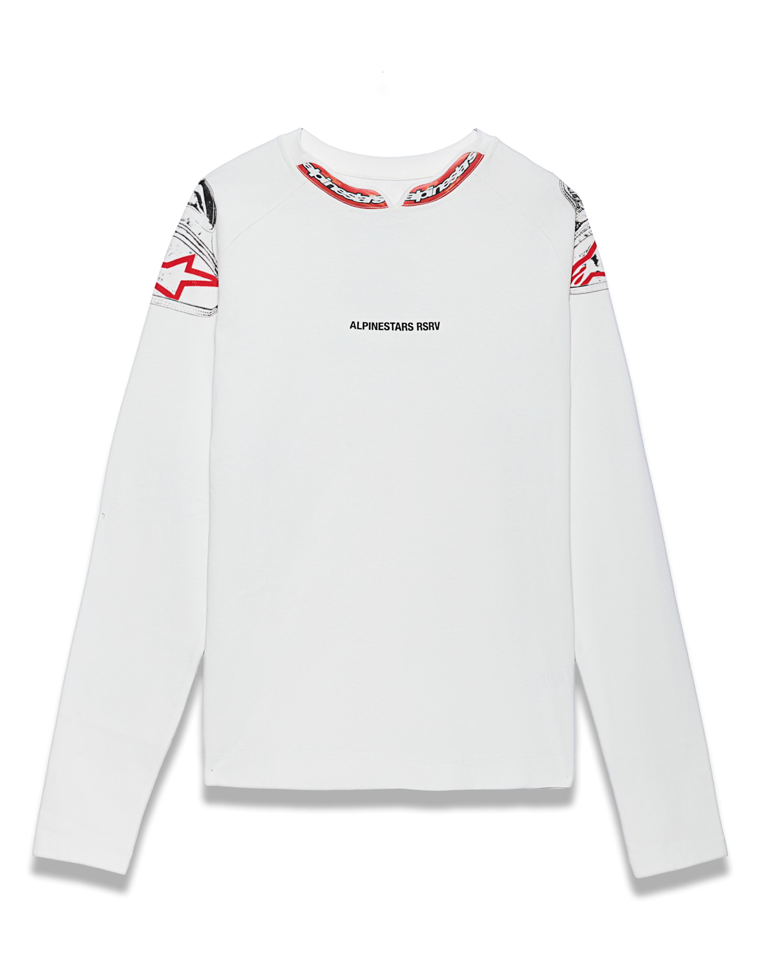 Split Collar LS Tee