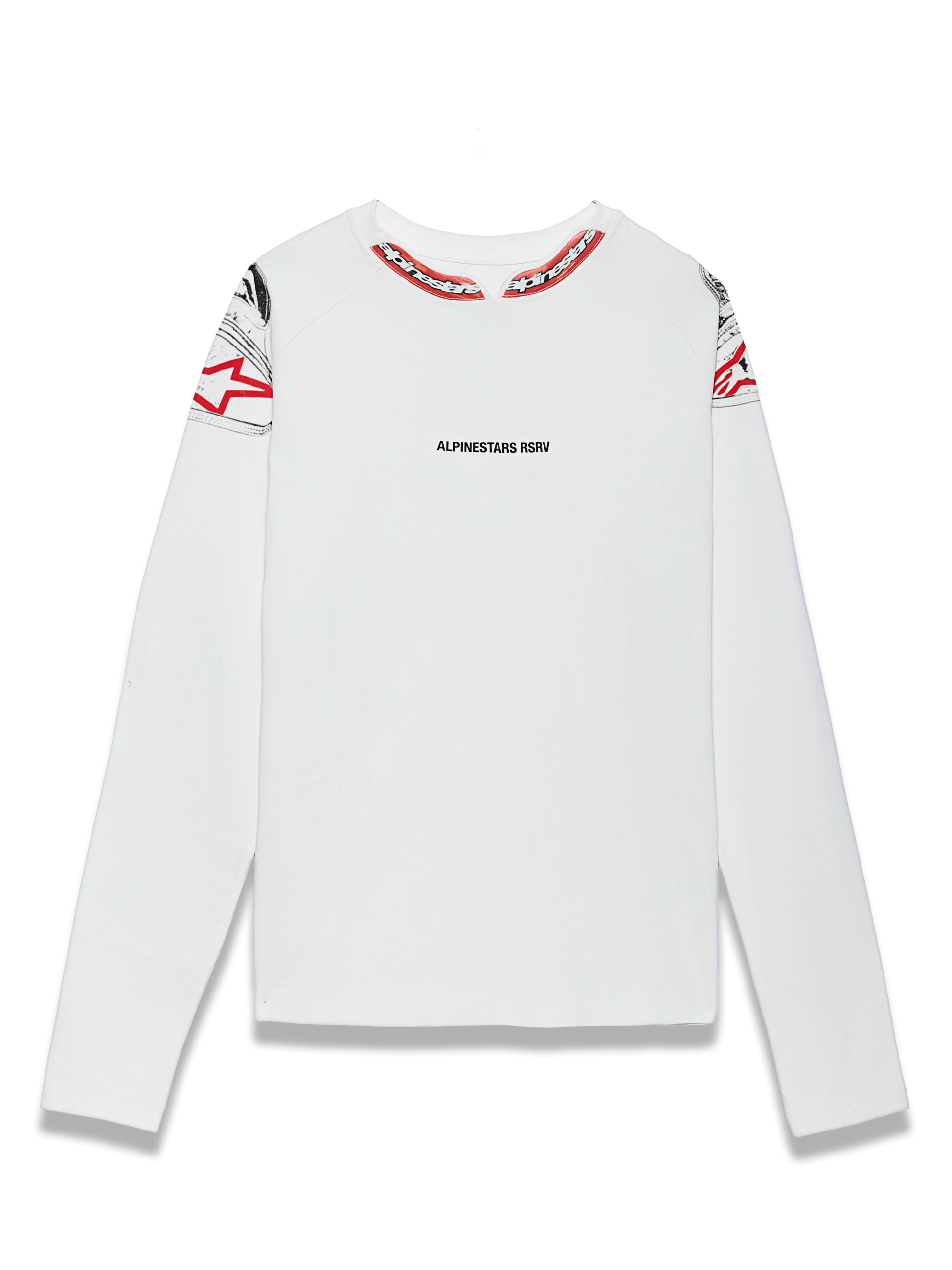 Split Collar LS Tee