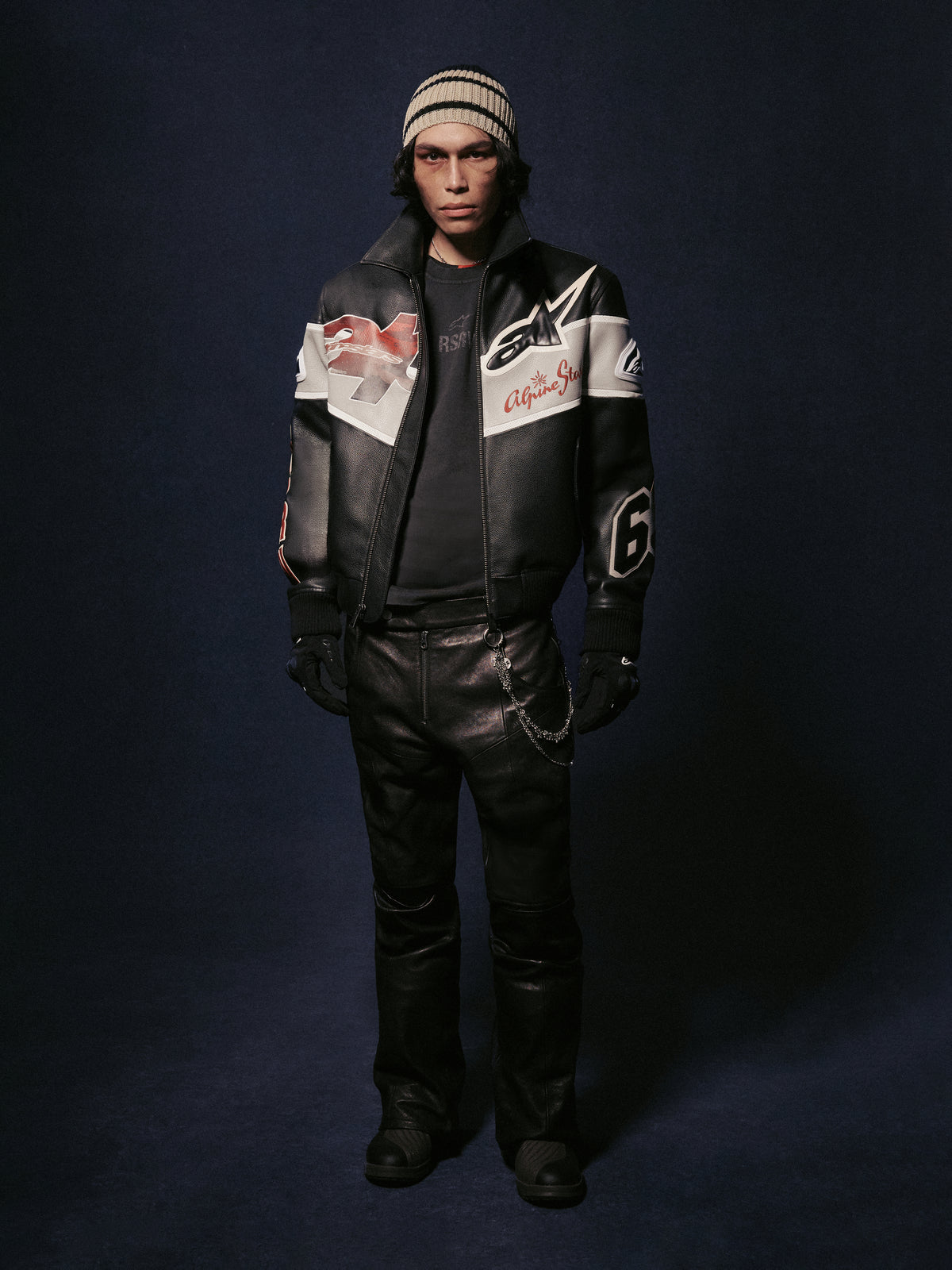 Varsity Leather Jacket