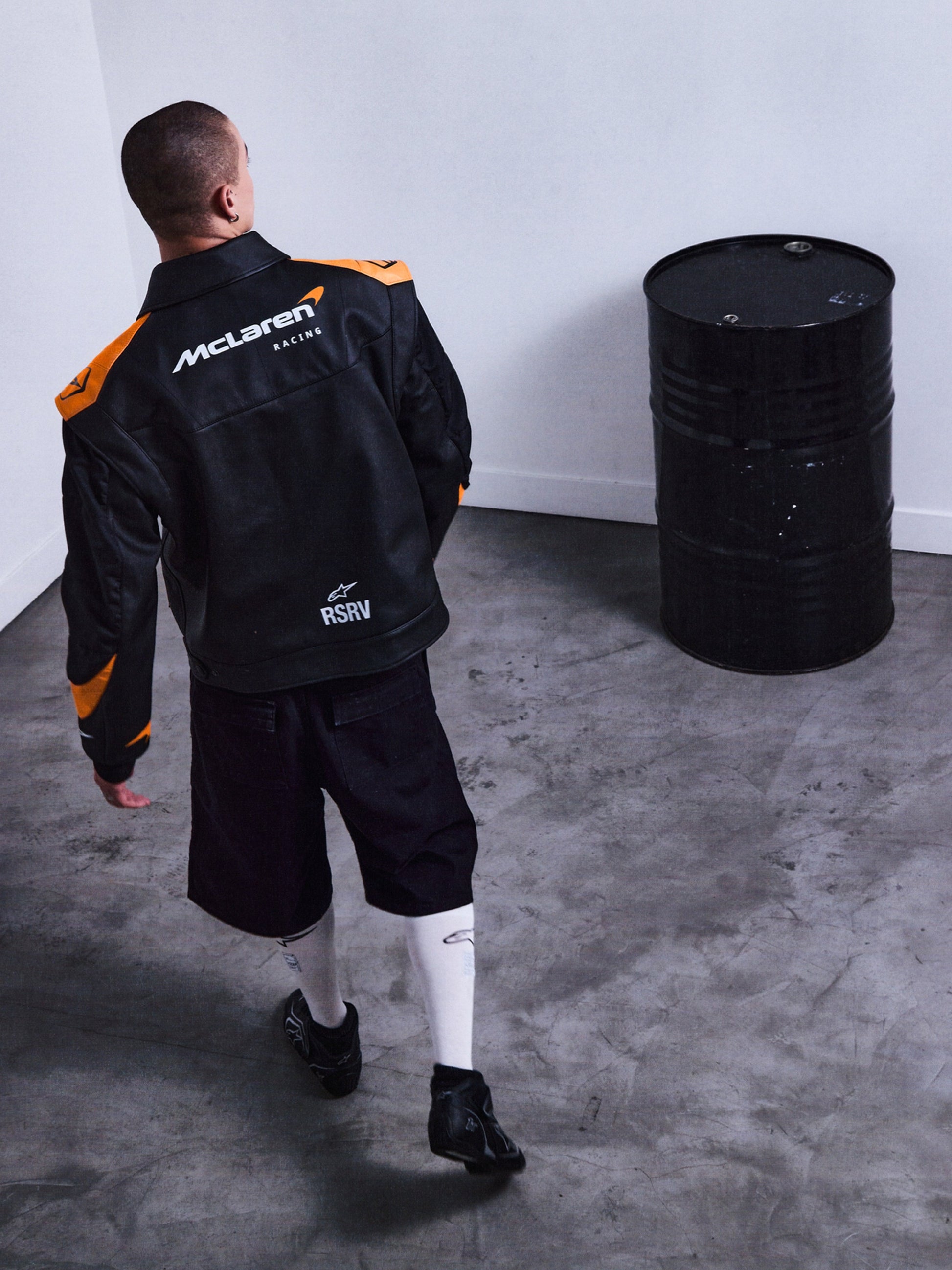 Track Star Leather Jacket