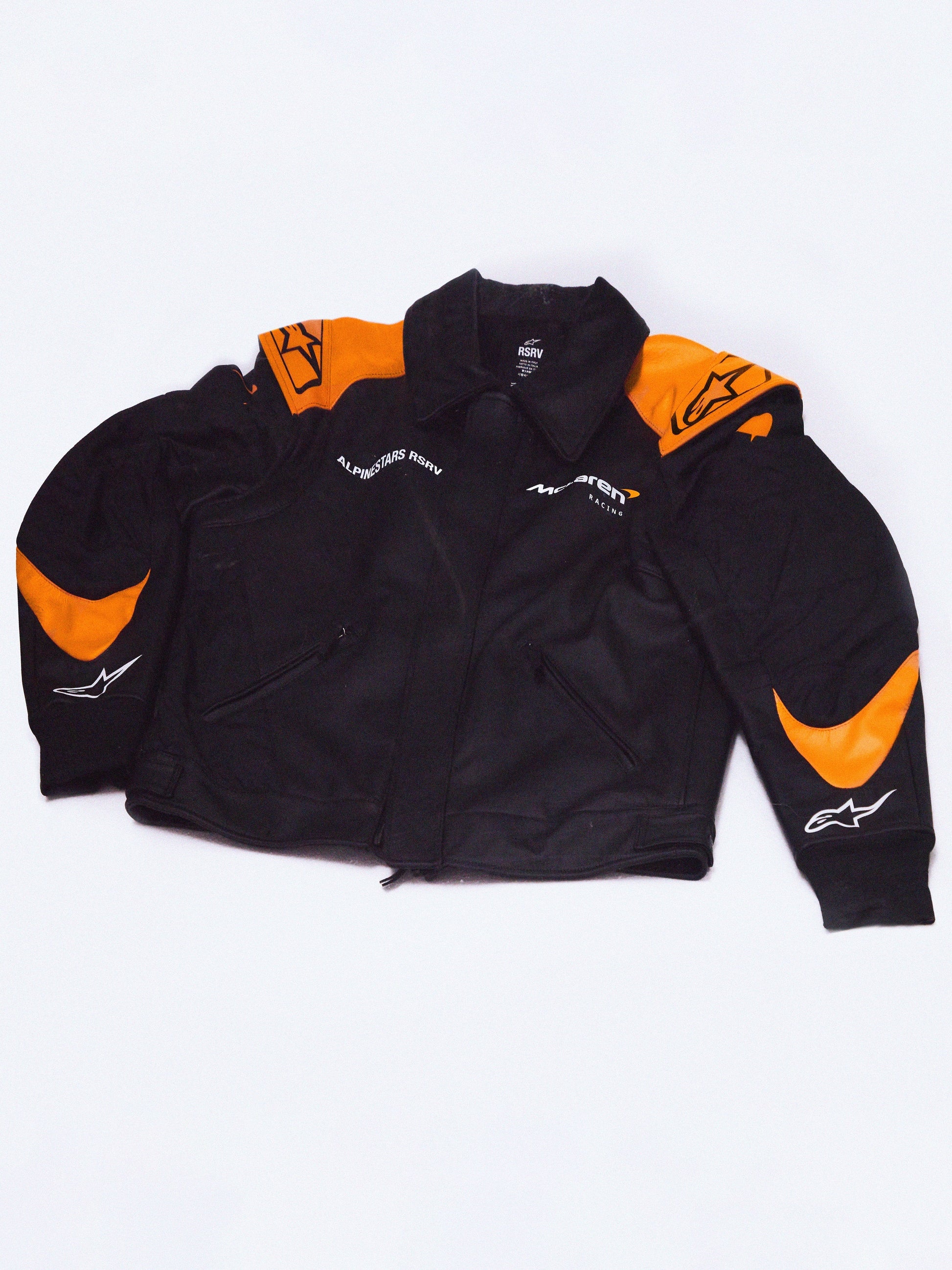 Track Star Leather Jacket