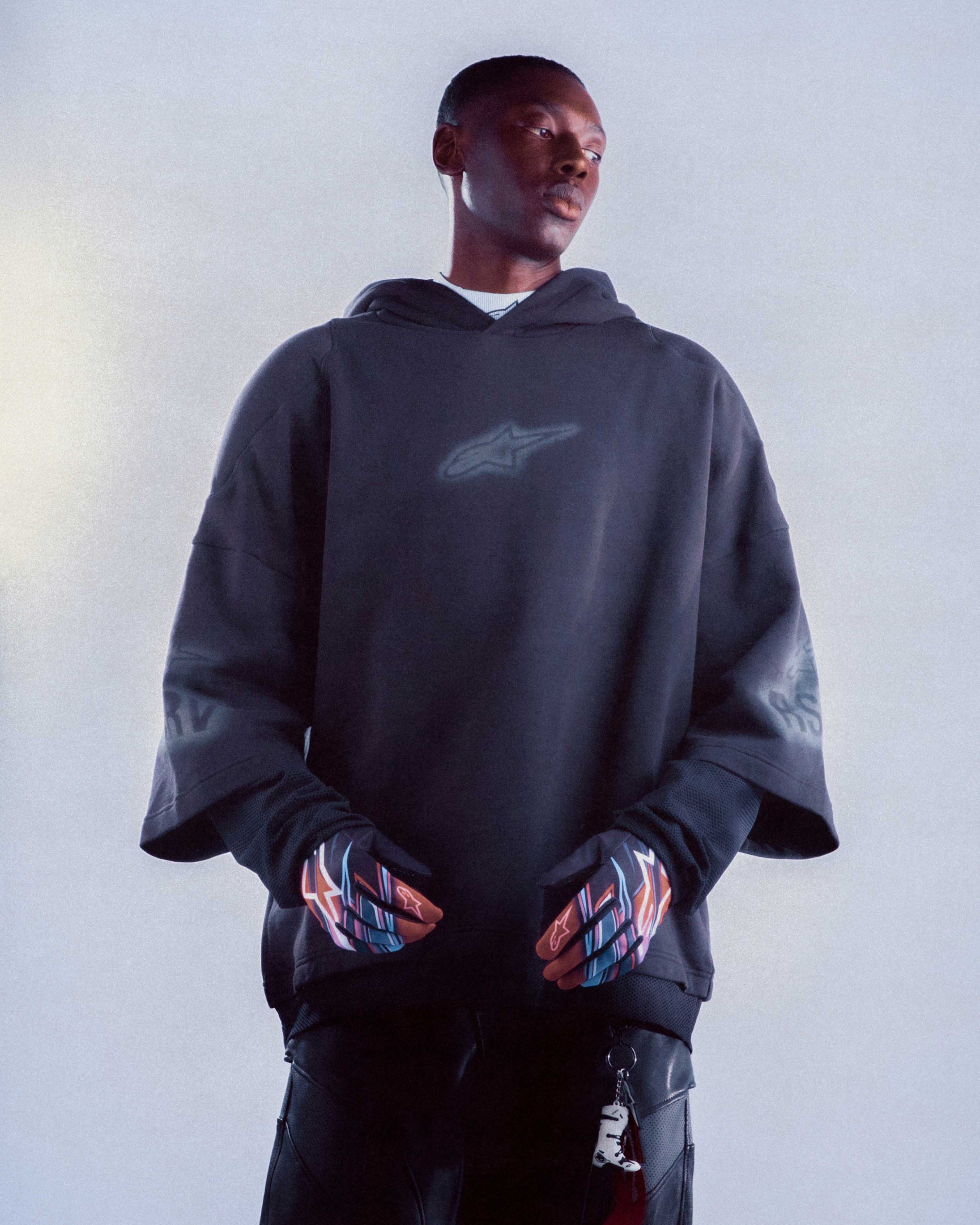 Discharged Hoodie